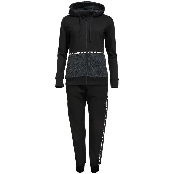 Lotto AZALEA Dámská tepláková souprava, černá, velikost