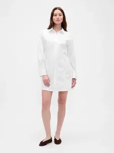 GAP Poplin mini shirt dress - Women's