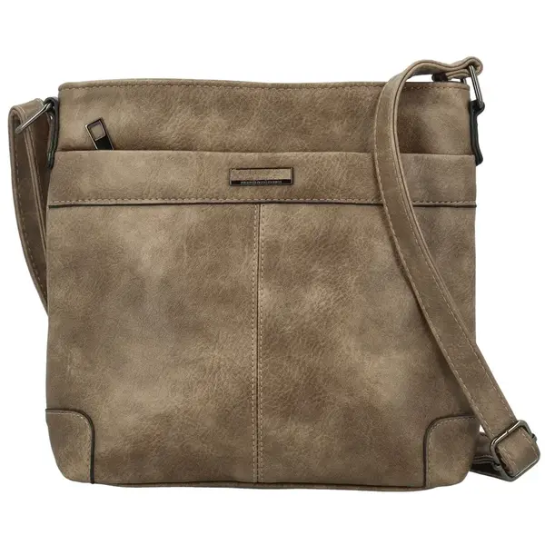Dámská crossbody kabelka tmavě béžová - Romina & Co Bags Tayiba