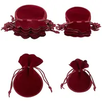 20Pcs 2 Styles Gourd Velvet Bags
