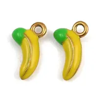 Fruit 304 Stainless Steel Charms