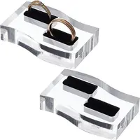 Acrylic with Flannelette Ring Displays