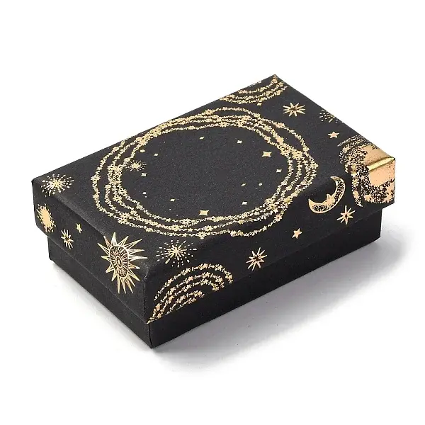 Sun Moon Star Printed Cardboard Gift Boxes