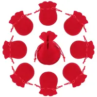 20Pcs Gourd Velvet Drawstring Bags