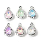 UV Plating Alloy Pendant Rhinestone Settings