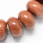 Synthetic Goldstone Beads Strands