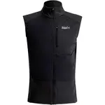 Swix FOCUS WARM VEST M Pánská sportovní vesta, černá, velikost