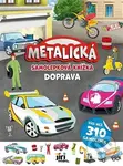 Metalická samolepková knížka Doprava - kniha z kategorie Úkoly pro děti
