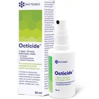 Phyteneo Octicide 1 mg/g + 20 mg/g kožní sprej, roztok 50 ml