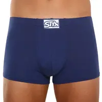 Styx Pánské boxerky klasická guma modré (Q968) M