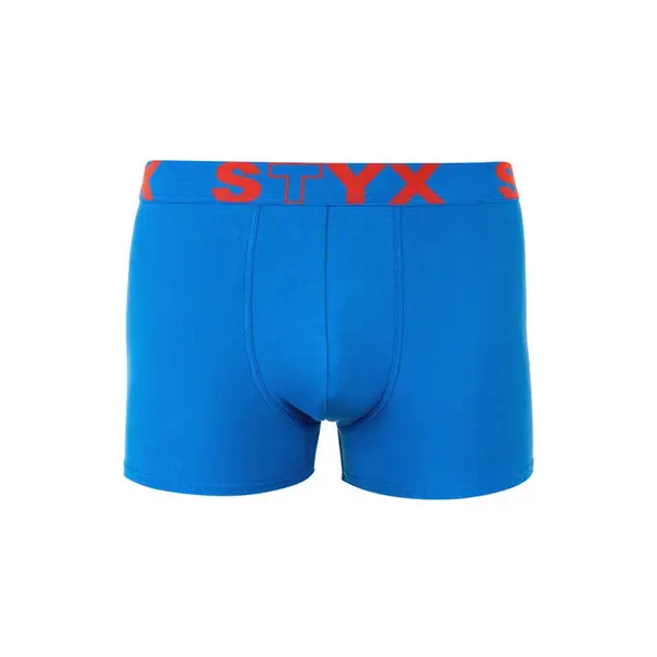 Styx Pánské boxerky sportovní guma modré (G967) XL
