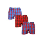 Styx 3PACK pánské trenky klasická guma vícebarevné (3A100116) XXL