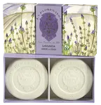 LA FLORENTINA Kazeta mýdel levandule 230 g