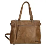 Elegantná dámska kabelka Enrico Benetti Devila - koňak