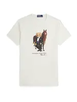 Polo Ralph Lauren Tričko  béžová / námornícka modrá / čokoládová / biela