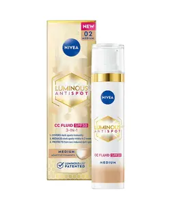 Nivea Luminous SPF30 Medium CC krém 40 ml