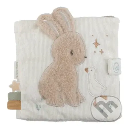 Textilná knižka s aktivitami Newborn Naturals