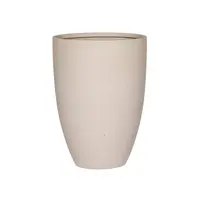 Květináč Ben, barva přírodní bílá, více velikostí - PotteryPots Velikost: L - v. 55 cm, ⌀ 40 cm