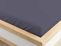 Napínacia plachta z mikrovlákna tmavo sivá 160 x 200 cm