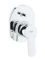 Grohe BauEdge - Baterie pod omítku, pro 2 spotřebiče, s tělesem, chrom 29039000