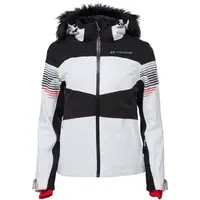 TRIMM VALONA Dámska lyžiarska bunda, biela, veľkosť