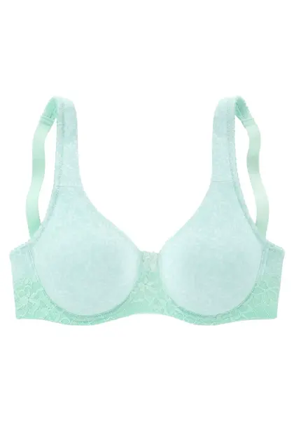 NUANCE Podprsenka  mätová / biela