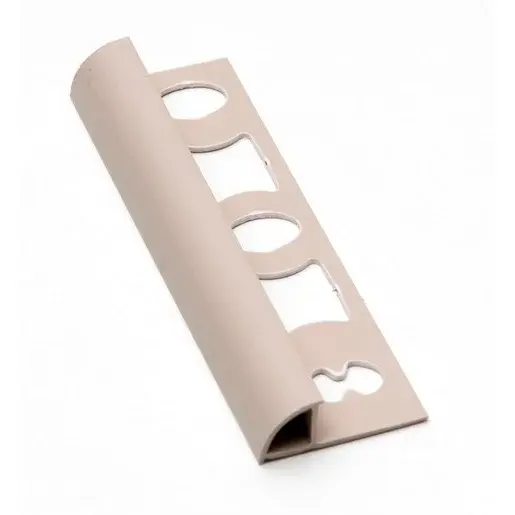 Lišta ukončovací "oblá" Profil-EU bahama, PVC, dĺžka 250 cm, výška hrany 10 mm, L102501