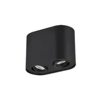 Trio Cookie stropné osvetlenie čierna 612900232 TR612900232