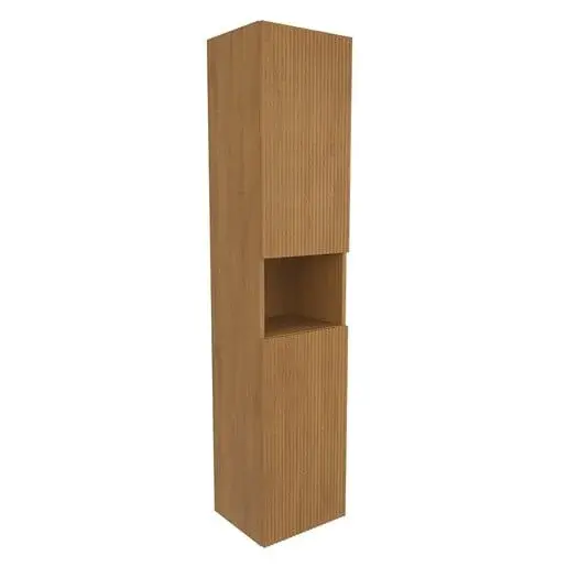 Kúpeľňová skrinka vysoká SAT Evolution 36x165x32 cm dub medový mat SATEVOV36DM