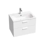 Ravak Chrome II kúpeľňová skrinka pod umývadlo 70x50x49 cm biely lesk X000001777