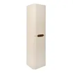 Kúpeľňová skrinka vysoká SAT Fusion 40x149x33 cm pieskovo béžová mat SATFUSIONV40BE