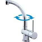 RAV SLEZÁK Seina drezová batéria s otočným ramienkom chróm se908.5/3 SE908.53