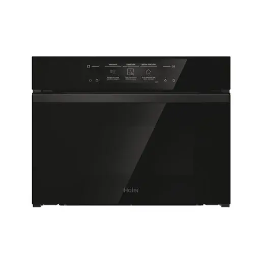 Kompaktná mikrovlnná rúra s viacúrovňovým pečením Haier čierna 38900766