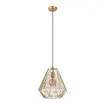 Závesné osvetlenie Eglo STYPE zlatá 43695