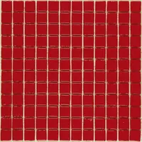 Sklenená mozaika Mosavit Monocolores rojo 30x30 cm lesk MC902