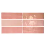 Obklad Equipe Artisan rose mallow 6,5x20 cm lesk ARTISAN24466