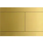 Ovládacie tlačidlo Alca pre predstenové inštalačné systémy, mosadz FUN-BRASS