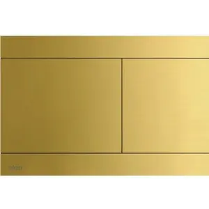 Ovládacie tlačidlo Alca pre predstenové inštalačné systémy, mosadz FUN-BRASS