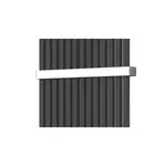 Isan Octava držiak uterákov na radiátory pre radiátor , lesklý nerez O15MN87-14