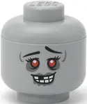LEGO úložná hlava (mini) - zombie