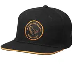 Savage Gear kšiltovka Badge Flatbill Cap Black Orange