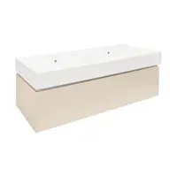 Kúpeľňová skrinka SAT Feel 120x30x46 cm mat SATFEEL120BEU2