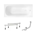 Obdĺžniková vaňa SAT Mika 170x70 cm akrylát ľavá aj pravá SATMIKA1700AN