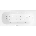 Masážna vaňa SIKO Mika 180x80 cm MEDIUM akrylát pravá SIKOHMMMIKA180P