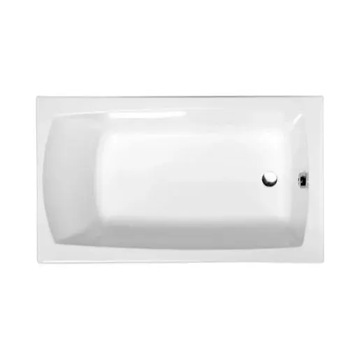 Obdĺžniková vaňa Polysan LILY 120x70 cm akrylát ľavá aj pravá 25111S