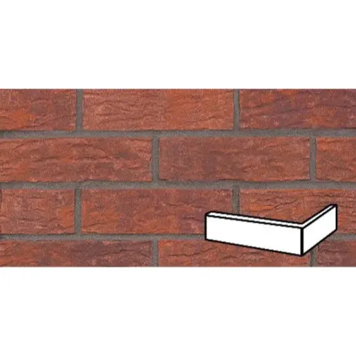 Roh Fasádny Klinker fialovotehlová 7,1x24x11,5 cm RDEEPPU