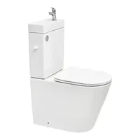 WC kombi komplet s umývadlom vrátane ventilu SAT Brevis Vario SATBRE34