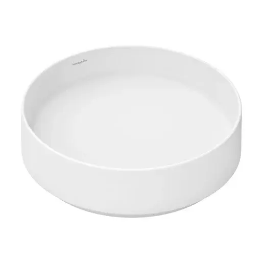 Hansgrohe Xuniva Evo S umývadlo 40x40 cm bílá matná mat bez otvoru pre batériu, bez prepadu 60323700