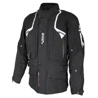 Airbagová bunda Helite Touring New textilní černá, mechanická s trhačkou černá 5XL