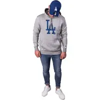 New Era NOS MLB REGULAR HOODY LOSDOD Pánska mikina, sivá, veľkosť
